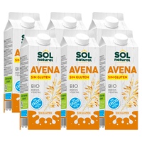 Pack de bebida vegetal de aveia com cálcio sem glúten Bio