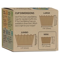 Små papper cupcake liners