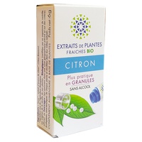 Extractos de plantas frescas Limón 130 gránulos - Kosmeo | Natural Doctor