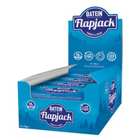 Lågt sockerprotein Flapjack, kakor och grädde