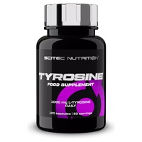 Tyrosine tirosina aminoácido 100 cápsulas - Scitecâ Nutrition | Natural Doctor