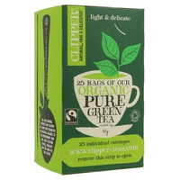 Té verde puro orgánico 25 bolsitas infusoras - Clipper | Natural Doctor