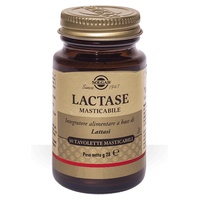 Lactasa masticable 30 tabletas - Solgar | Natural Doctor