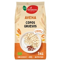 Bio celozrnné ovesné vločky