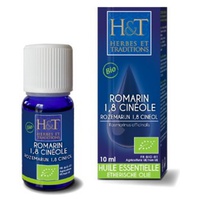 Aceite esencial de romero qt cineol Bio 10 ml de aceite esencial (Romero) - Herbes & Traditions | Natural Doctor