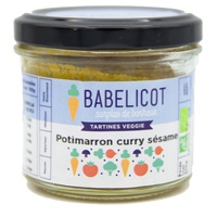 Caril orgânico de abóbora 100 g - Babelicot