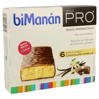 Barrita de Chocolate y Vainilla (Método Pro) 6 unidades biManán | Natural Doctor