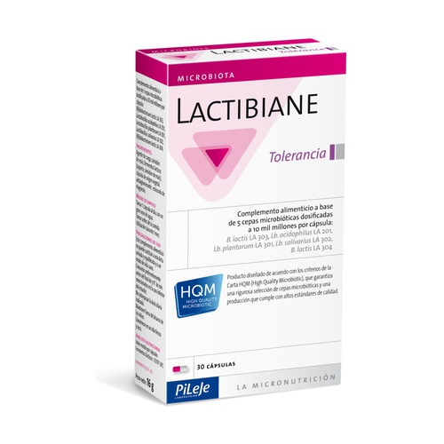 Lactibiane Pileje Tolerance 30 Gelules Naturitas
