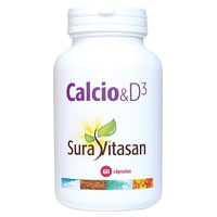 Calcio & Vitamina D3 60 cápsulas Sura Vitasan | Natural Doctor