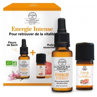 Dúo Energía intensa Flores de Bach energía + Aceite Esencial Sinergia 2 unidades - Elixirs & Co | Natural Doctor