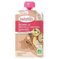 Manzana de Nueva Aquitania Lavanda 120 g - Babybio | Natural Doctor