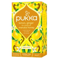 Bylinný čaj zázvor & citron & med manuka