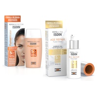 Isdin fotoultra age repair fusion water + fusion water color spf 50