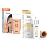 Isdin Fotoultra Age Repair Fusion Water + Fusion Water Color SPF 50