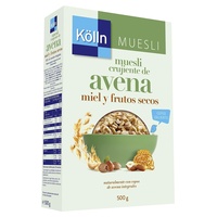 Muesli crocante de aveia, mel e nozes 500 g (Mel - Aveia) - Kölln