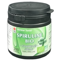 Espirulina bio 200 comprimidos - Vecteur Sante | Natural Doctor