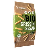 Bezlepkové sezamové grissini tyčinky