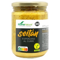 Bio nadýchaný seitan s kari