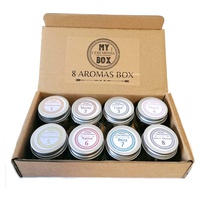 Initieringsask: presentask med rökelse 8 aromer