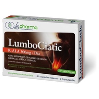 Lumbociatic malestar en espalda 60 cápsulas vegetales - LB Pharma | Natural Doctor