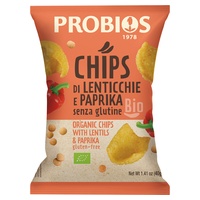 Čočky a paprikové chipsy