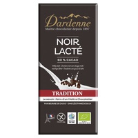 Tablette Chocolat Noir Lacté Tradition