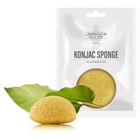 Esponja Konjac Curcuma 1 unidade - La Farmacia delle Erbe