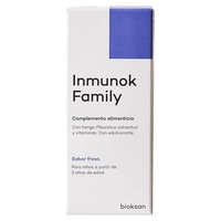 Inmunok family sistema inmune sabor fresa 200 ml - Bioksan Pharma | Natural Doctor