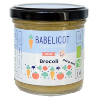 Purê de brócolis orgânico para bebê 130 g - Babelicot