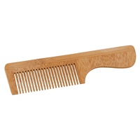 Bambu kam, med handtag