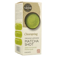 Té Matcha Shot (Té Verde) 8 unidades - Clearspring | Natural Doctor