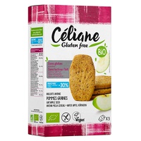 Biscoitos Pequeno-Almoço Aveia e Sementes de Maça Sem Glúten Bio