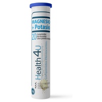 Magnésio + potássio 20 tabletes efervescentes (Laranja - Toranja) - Health4U