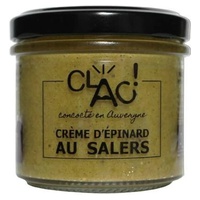 Patê de Espinafre com Queijo Bio 100 g - CLAC!