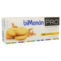 Galletas bimanan pro g limón y vainilla 156 g - biManán | Natural Doctor