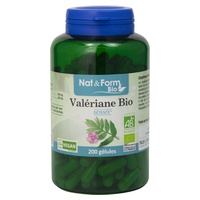 Valeriana orgánica 200 cápsulas vegetales - Nat & Form | Natural Doctor