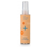 Ansiktssolskydd med färg spf50