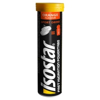 Bebida isotónica Fast Hydration Powertabs 10 tabletas efervescentes (Naranja) - Isostar | Natural Doctor