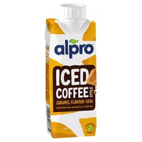 Café Alpro com caramelo de soja