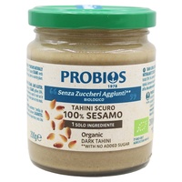Tmavý krém 100% sezam - tmavý tahini