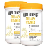 Pacote de peptídeos de colágeno creme de baunilha 2 unidades de 295g - Vital Proteins