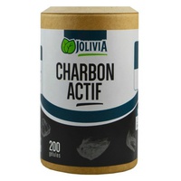 Carvão Ativado 200 cápsulas de 210mg - JOLIVIA