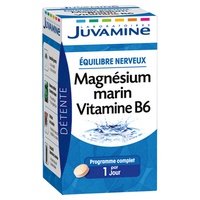 Relajación / Equilibrio nervioso - Magnesio marino + Vitamina B6 40 comprimidos - Laboratoires Juvamine | Natural Doctor
