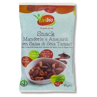 Glutenfria cashew-, mandel- och tamarisnacks