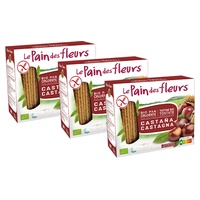 Balíček křupavých bio kaštanových topinek bez lepku