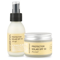 Solskyddspaket spf30 och ekologiskt ansiktssolskydd spf50