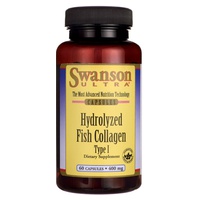 Collagène de poisson hydrolysé de type I, 400 mg