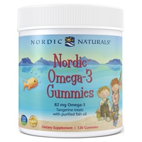 Nordic omega-3 gummies, 82mg mandarinkové pamlsky