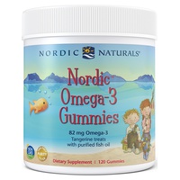 Nordic Omega-3 żelki, 82 mg smakołyków mandarynki