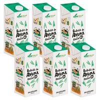Pack bebida de avena con calcio 6 unidades de 1L (Avena) - Soria Natural | Natural Doctor